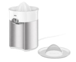 Braun CJ5050 WH elektrische citruspers 60 W Metallic, Wit - Afbeelding 3