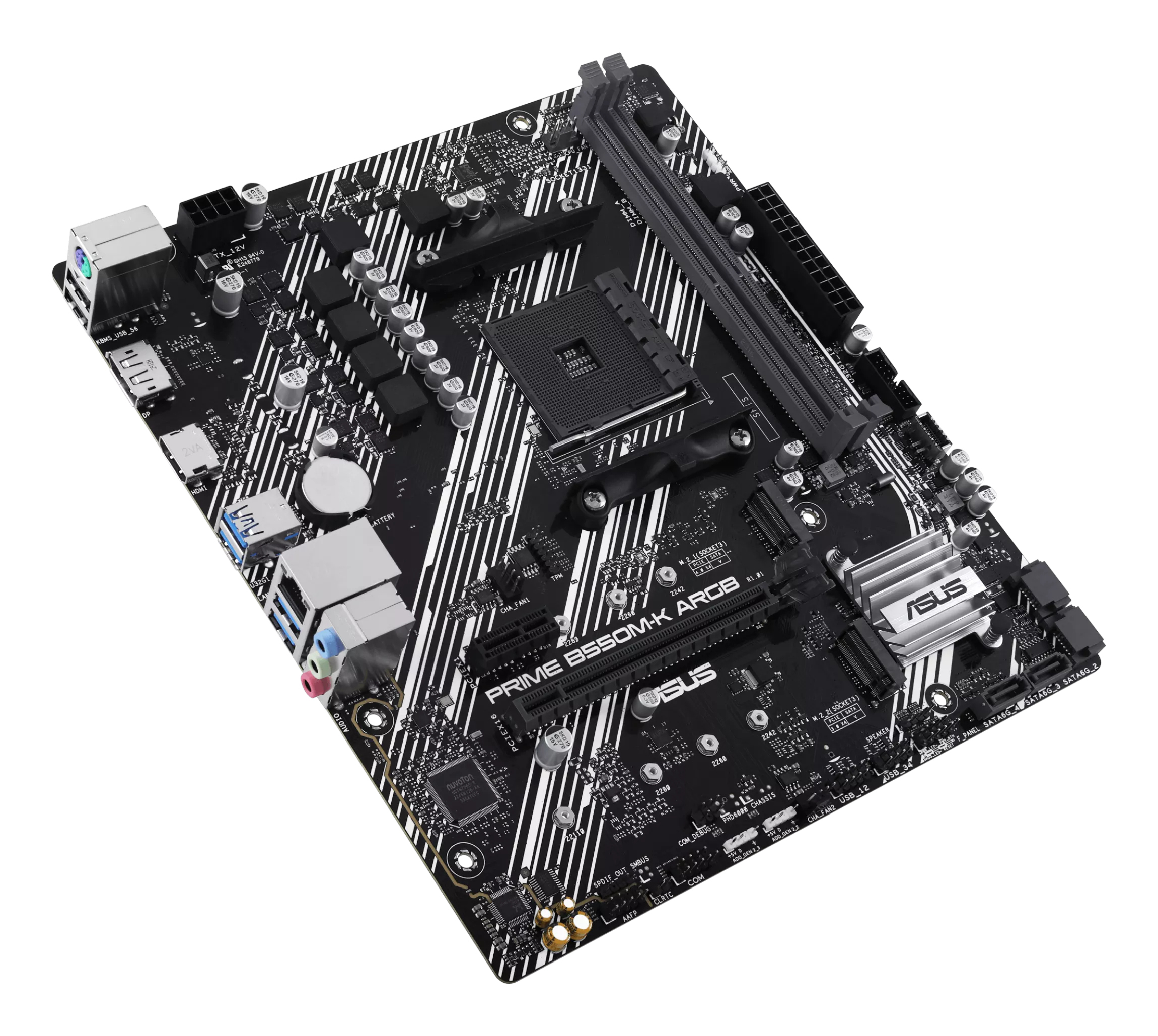 ASUS PRIME B550M-K ARGB AMD B550 Socket AM4 micro ATX - Afbeelding 6