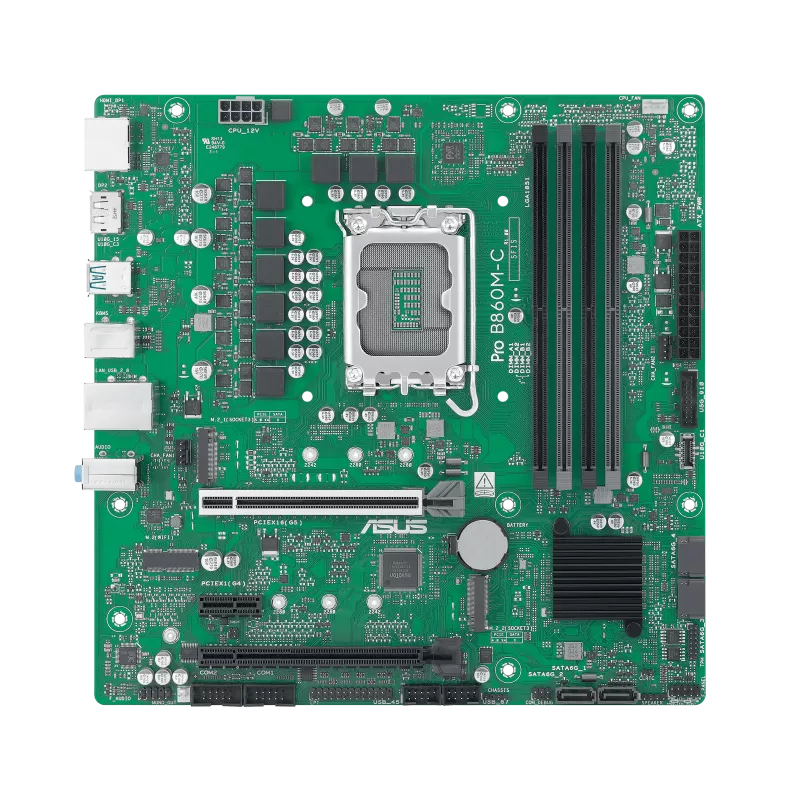 ASUS PRO B860M-C-CSM Intel B860 LGA 1851 (Socket V1) micro ATX - Afbeelding 2