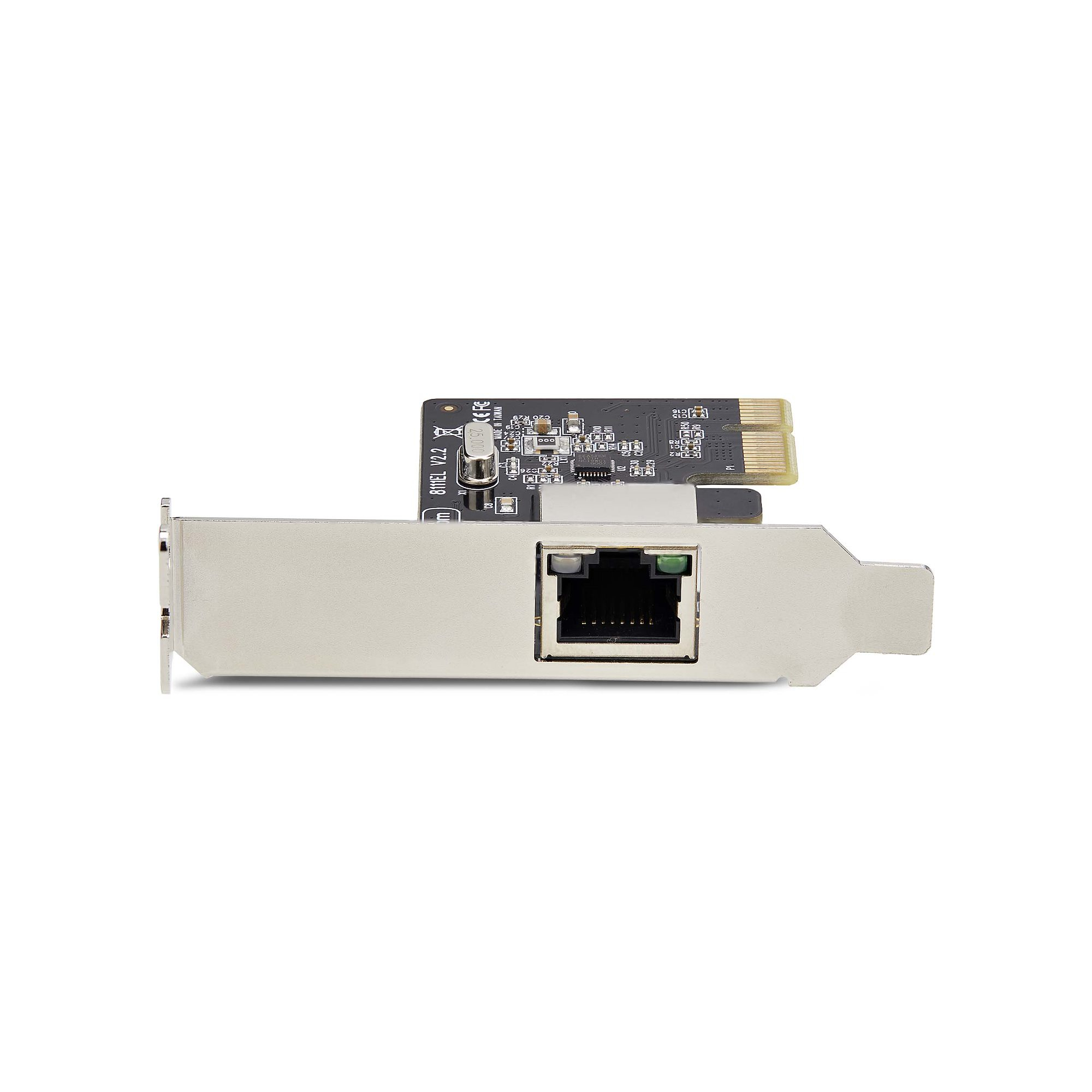 StarTech.com 1-Port Gigabit PCIe Ethernet Adapter Kaart, Low-Profile Netwerkkaart, 10/100/1000Mbps PCI Express NIC, Realtek RTL8111H, Windows en Linux, TAA - Afbeelding 4