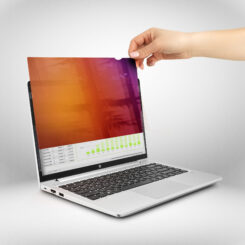 StarTech.com 15.6-inch 16:9 Gold Laptop Privacy Filter, Omkeerbare Filter met Verhoogde Privacy, Computer Security Filter, Verwijderbare Screen Protector, +/- 30 ° Kijkhoek - Afbeelding 5