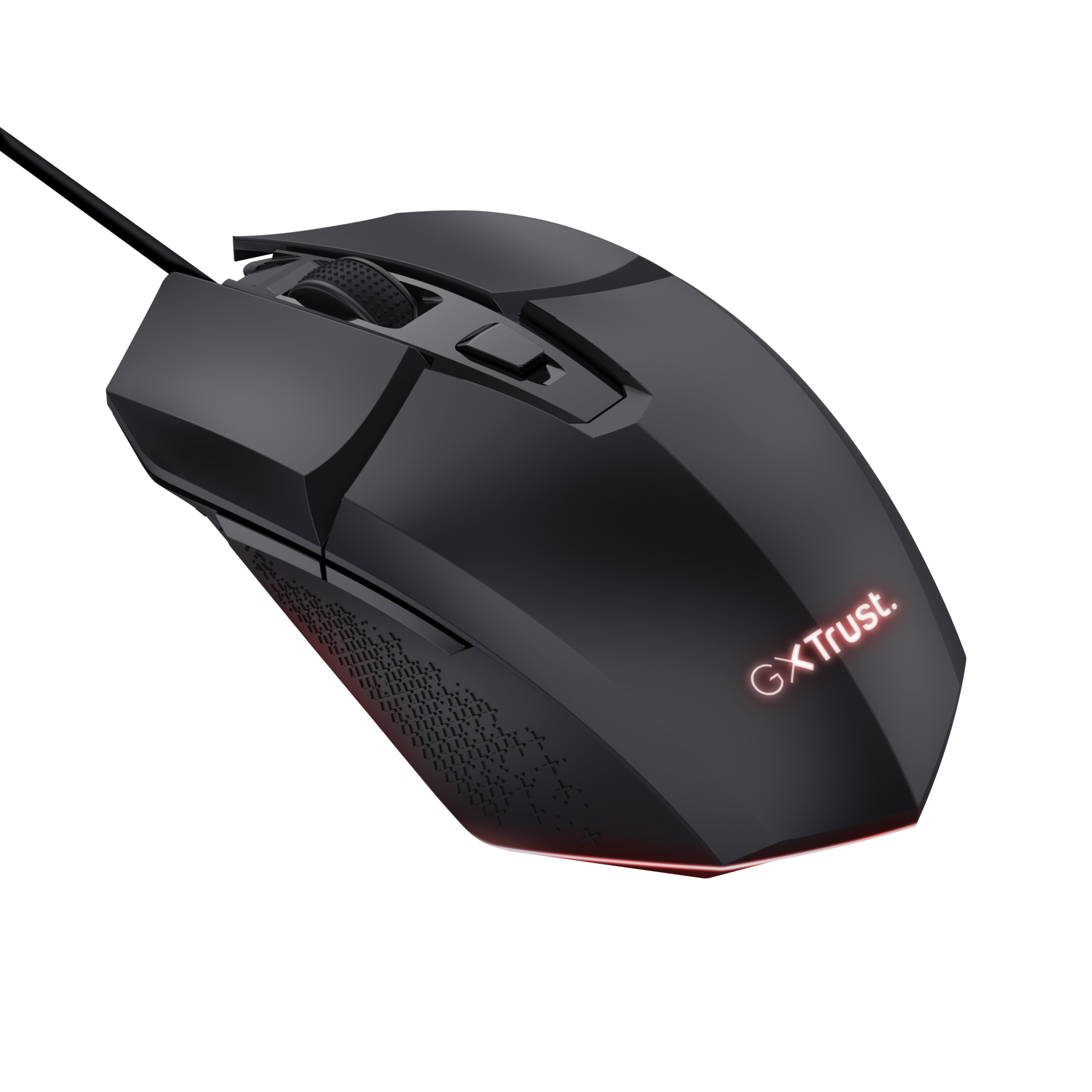 Trust GXT 109 Felox Gaming Muis - Verlichte gamingmuis – 6 programmeerbare knoppen – 6400 DPI – Zwart - Afbeelding 4
