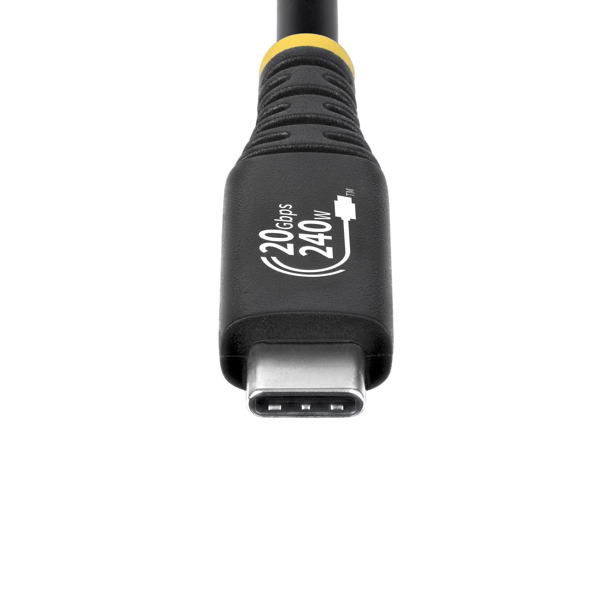 StarTech.com 2m USB4 Kabel, 20Gbps, USB-IF Gecertificeerde USB-C Kabel, 240W PD EPR, 4K 120Hz DP 2.1, TPE Mantel, USB Type-C Kabel - Afbeelding 5