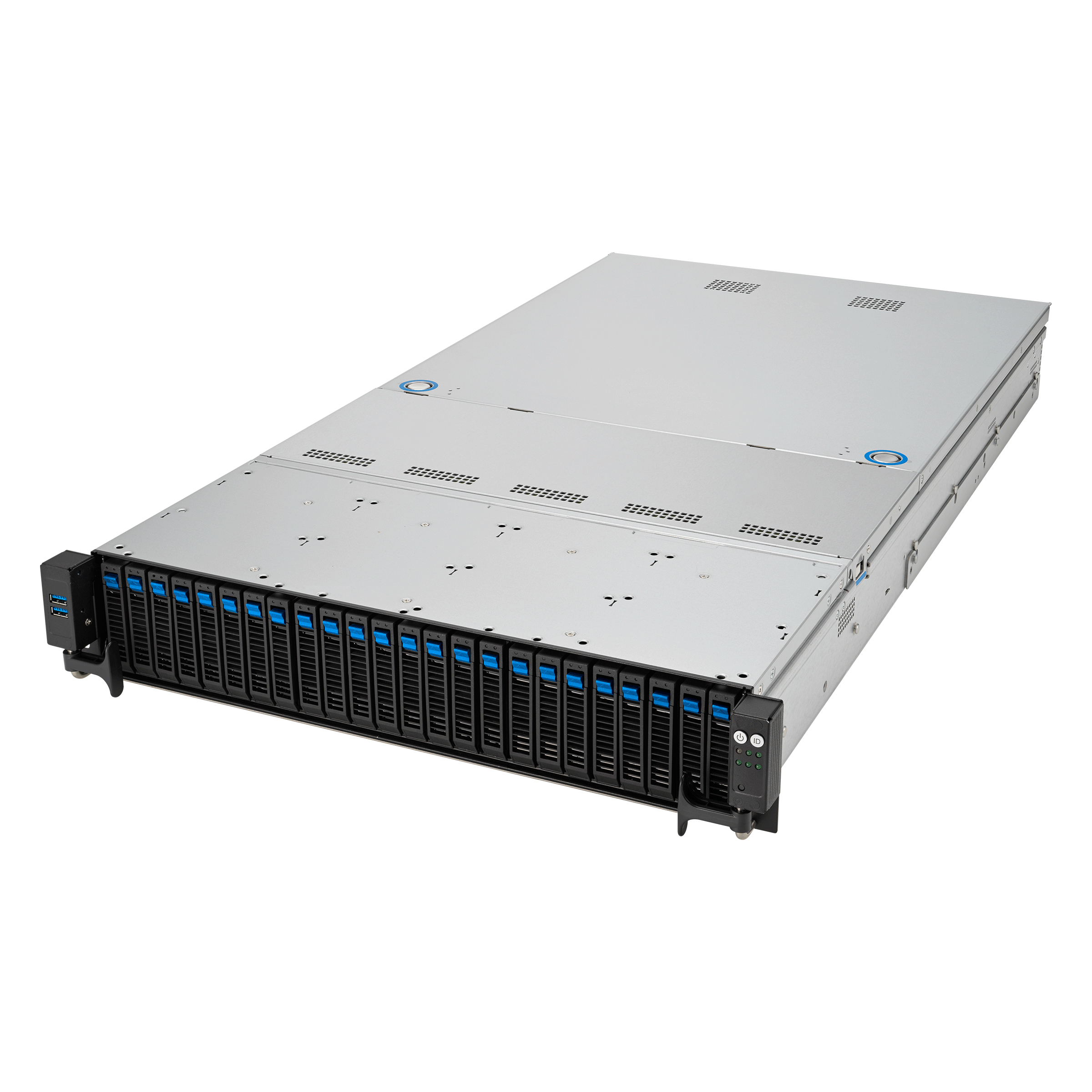 ASUS RS521A-E12-RS24U Socket SP5 Rack (2U) Zwart, Zilver - Afbeelding 2