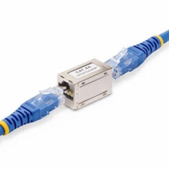 StarTech.com Shielded RJ45 Koppelstuk, Inline Cat6a Coupler, Female naar Female (F/F) T568B Connector, Shielded Ethernet Kabel Verlengstuk - Afbeelding 5