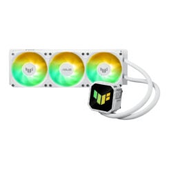 ASUS TUF Gaming LC III 360 ARGB White Edition Computer behuizing Alles-in-één vloeistofkoeler 12 cm Wit - Afbeelding 4
