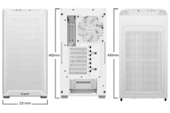 be quiet! PURE BASE 501 Airflow White Midi Tower Wit - Afbeelding 3