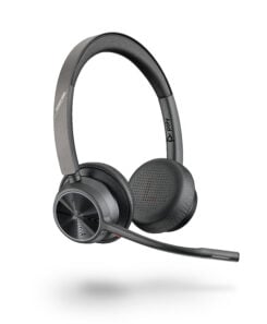 HP Poly Voyager 4320 Microsoft Teams Certified Headset + BT700 dongle + oplaadstatief - Afbeelding 3