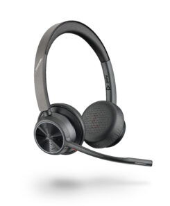 HP Poly Voyager 4320 Microsoft Teams Certified Headset + BT700 dongle + oplaadstatief - Afbeelding 3