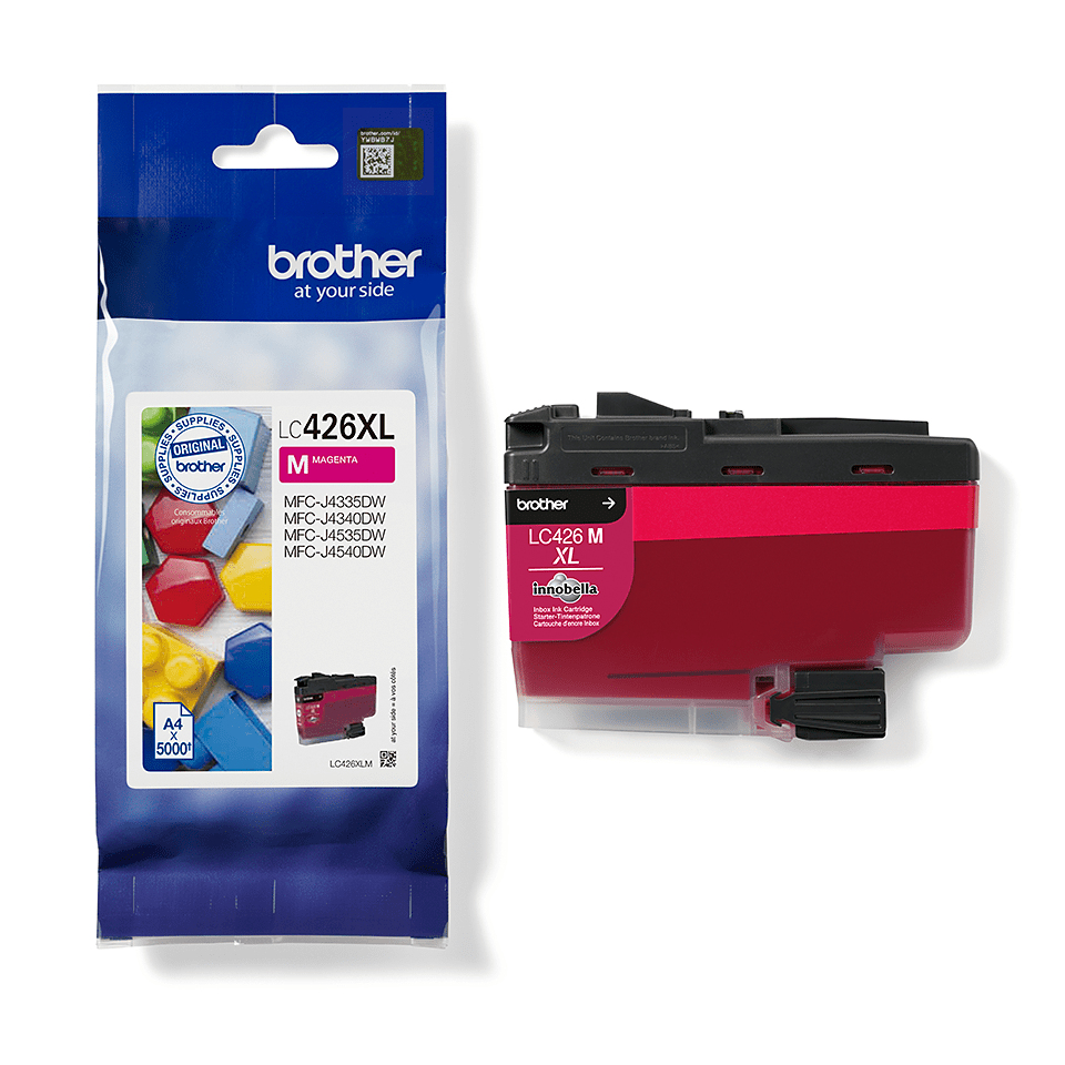 Brother LC-426XLM inktcartridge 1 stuk(s) Origineel Hoog (XL) rendement Magenta - Afbeelding 4
