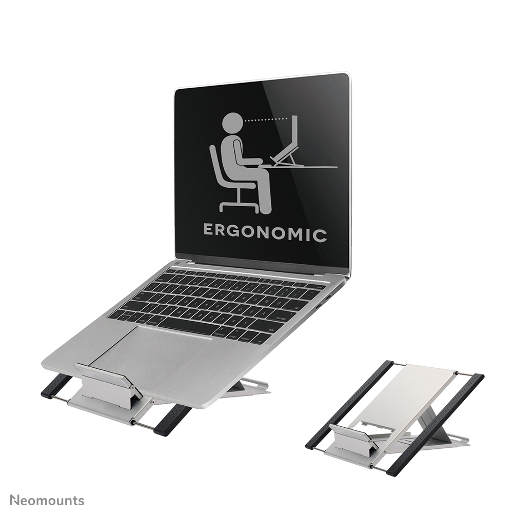 Neomounts NSLS100 Laptopstandaard 10-22" - opvouwbaar - compact - universeel - Afbeelding 2