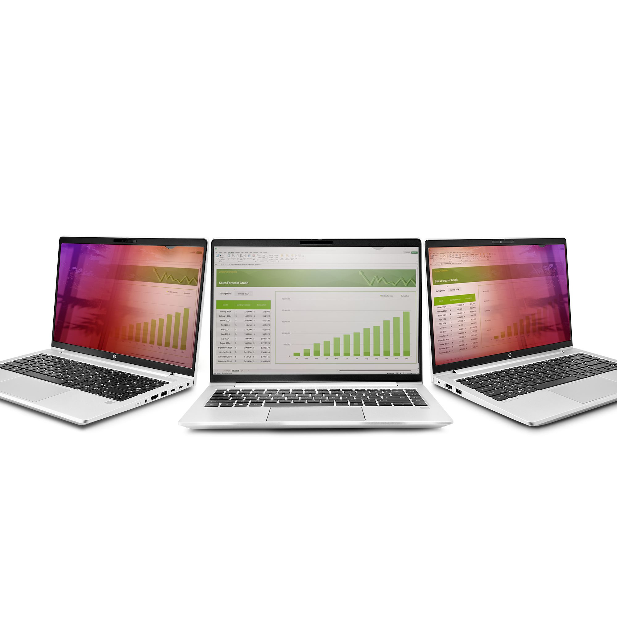 StarTech.com 15.6-inch 16:9 Gold Laptop Privacy Filter, Omkeerbare Filter met Verhoogde Privacy, Computer Security Filter, Verwijderbare Screen Protector, +/- 30 ° Kijkhoek - Afbeelding 3