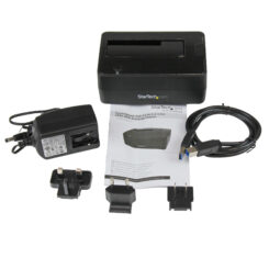 StarTech.com Single Bay USB 3.0 naar SATA HDD Docking Station, USB 3.0 (5 Gbps) Hard Drive Dock, Externe 2.5/3.5" SATA I/II/III HDD/SSD Dock Station, Hot-Swap Hard Drive Bay, Top-Loading - Afbeelding 5