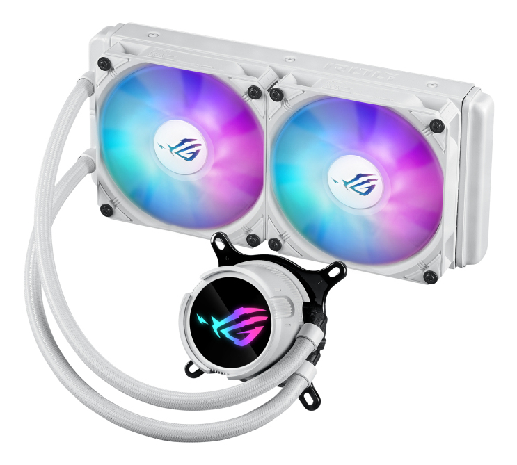 ASUS ROG Strix LC III 240 ARGB White Edition Processor Alles-in-één vloeistofkoeler 12 cm Wit - Afbeelding 3