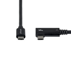 StarTech.com 80cm Haakse Thunderbolt 5 Kabel, 80Gbps/Tot 120Gbps, 240W PD, 8K 60Hz, Gecertificeerde Thunderbolt Kabel, Compatibel met Thunderbolt 4/USB4/USB-C - Afbeelding 6