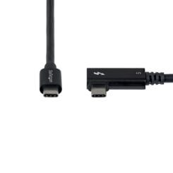 StarTech.com 80cm Haakse Thunderbolt 5 Kabel, 80Gbps/Tot 120Gbps, 240W PD, 8K 60Hz, Gecertificeerde Thunderbolt Kabel, Compatibel met Thunderbolt 4/USB4/USB-C - Afbeelding 6