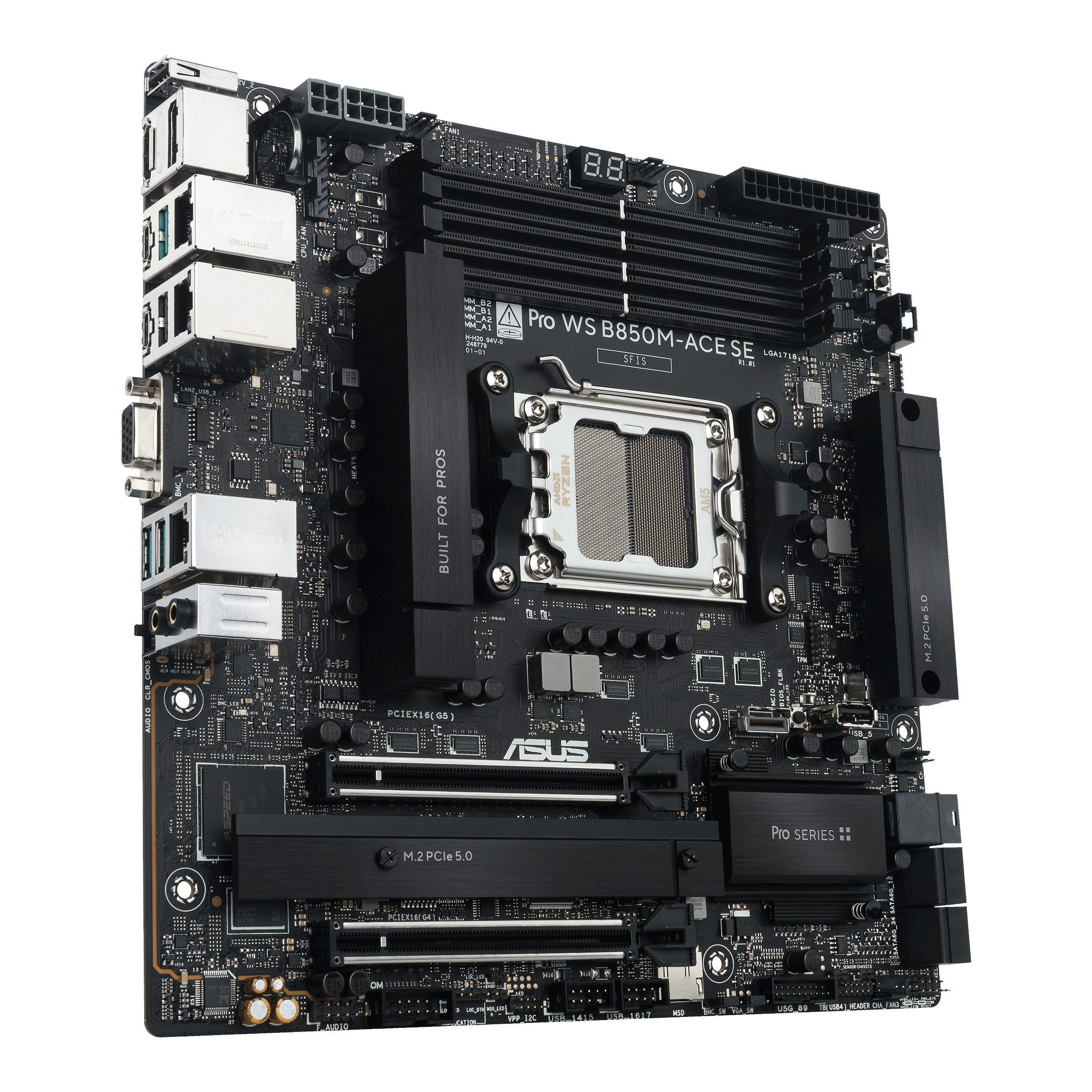 ASUS PRO WS B850M-ACE SE AMD B850 Socket AM5 micro ATX - Afbeelding 4
