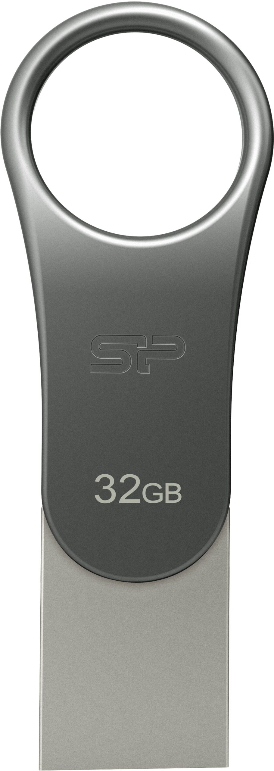 Silicon Power C80 Dual USB Pendrive Mobile 32GB USB-C Grey