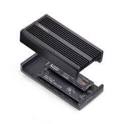 StarTech.com USB4 M.2 NVMe SSD Behuizing, 40Gbps, Externe USB-C / Thunderbolt NVMe SSD Enclosure, Aluminium Heatsink, B+M/M-Key - Afbeelding 5