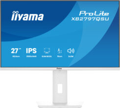 iiyama ProLite XB2797QSU-W1 computer monitor 68,6 cm (27") 2560 x 1440 Pixels Quad HD LED Wit - Afbeelding 4