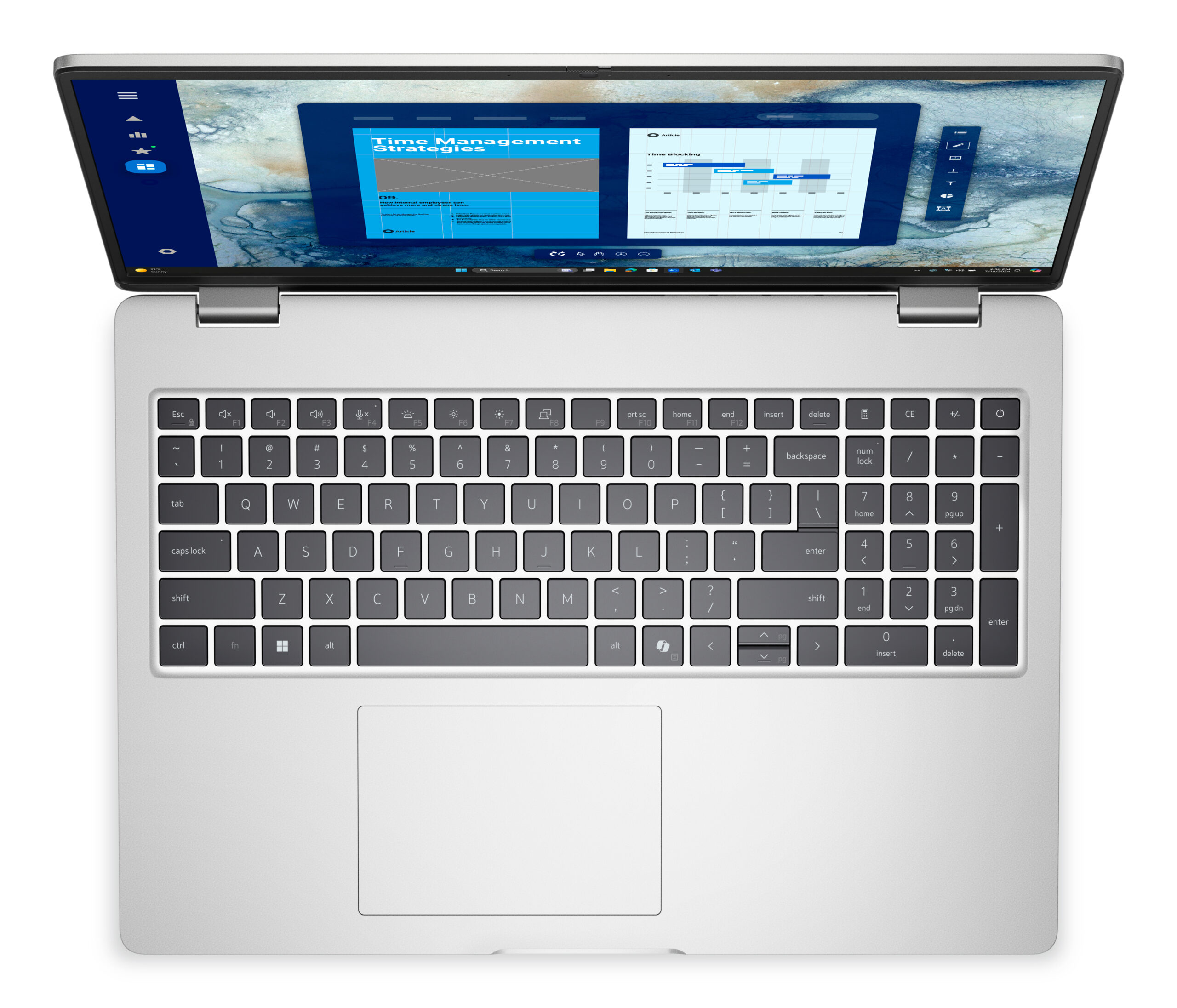 DELL Pro 16 PC16250 Intel Core Ultra 5 235U Laptop 40,6 cm (16") Full HD+ 16 GB DDR5-SDRAM 512 GB SSD Wi-Fi 6E (802.11ax) Windows 11 Pro Platina US International - Afbeelding 5