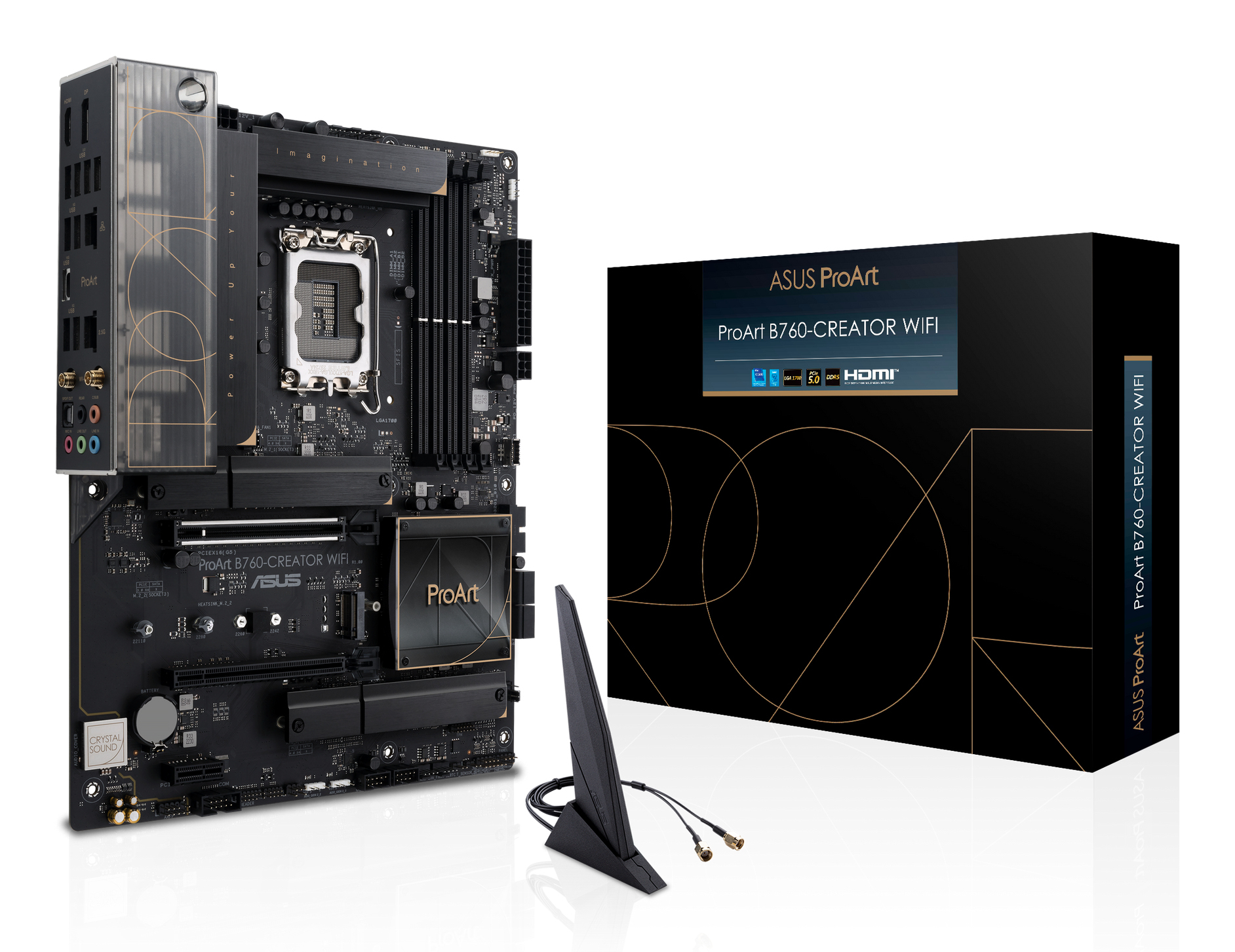 ASUS 90MB1FY0-M0EAY0 moederbord Intel B760 LGA 1700 ATX - Afbeelding 2