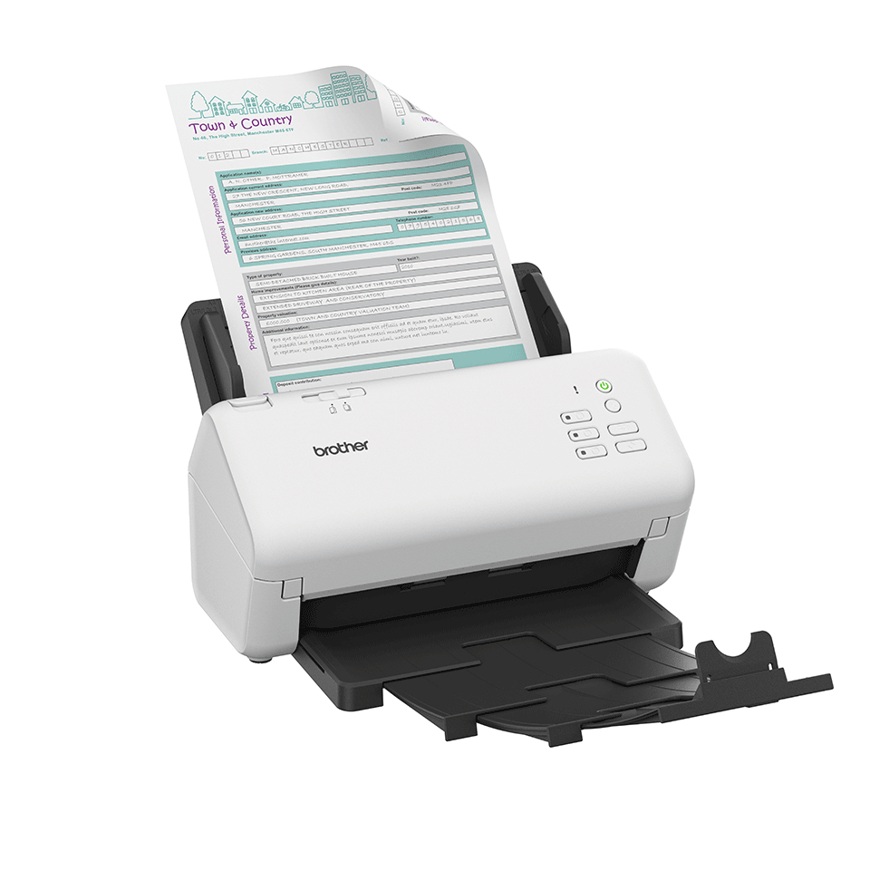 Brother ADS-4300N scanner ADF-scanner 600 x 600 DPI A4 Zwart, Wit - Afbeelding 5