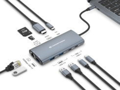 Conceptronic DONN06G Bedraad USB 3.2 Gen 1 (3.1 Gen 1) Type-C Grijs - Afbeelding 6