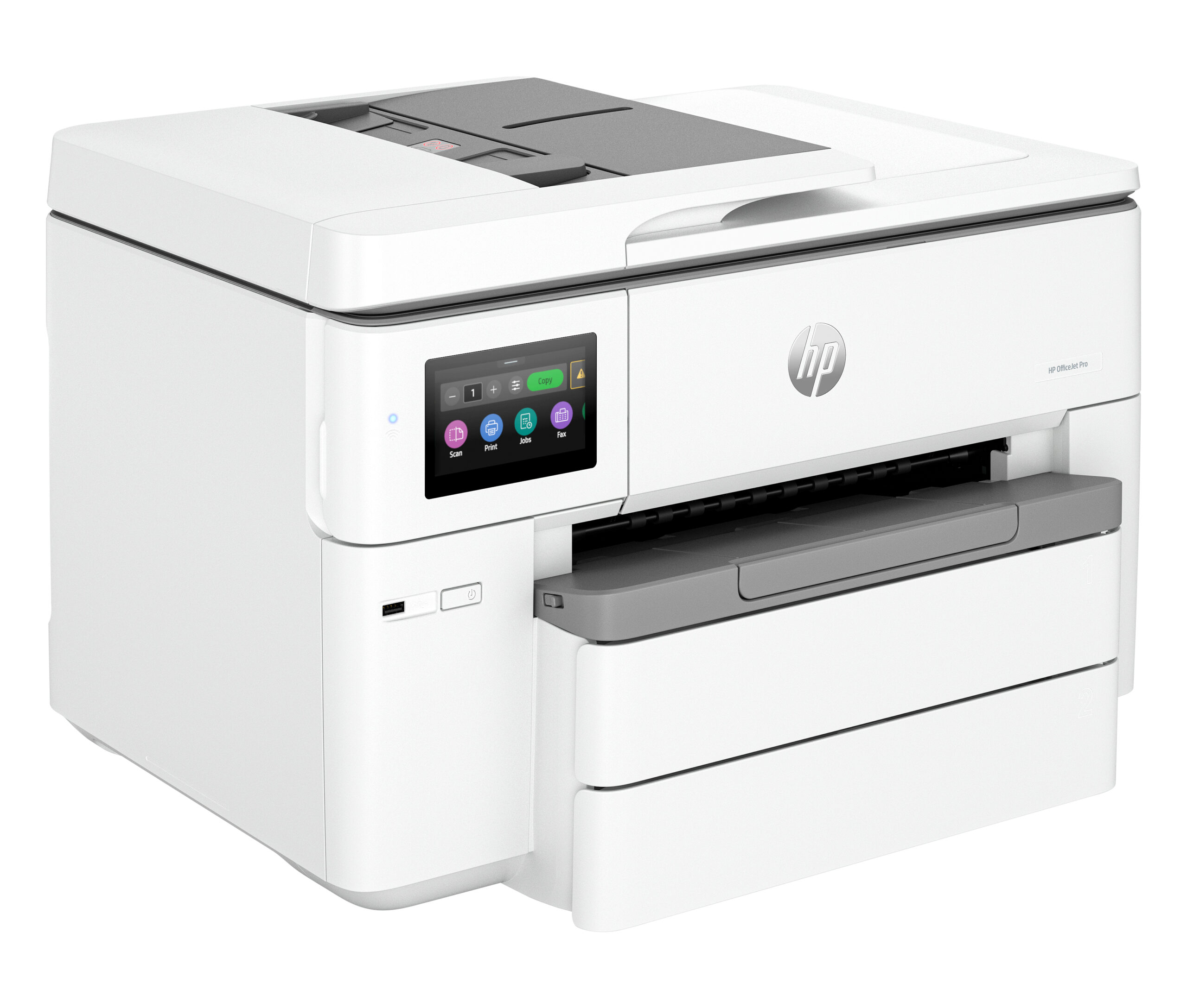 HP OfficeJet Pro 9730e Draadloos All-in-One Kleur Printer, Instant Ink; Dubbelzijdig printen - Afbeelding 5