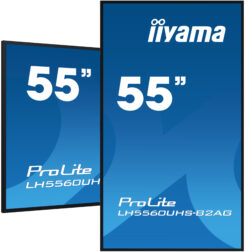 iiyama LH5560UHS-B2AG beeldkrant Digitaal A-kaart 138,7 cm (54.6") LED Wifi 500 cd/m² 4K Ultra HD Zwart Type processor Android 11 24/7