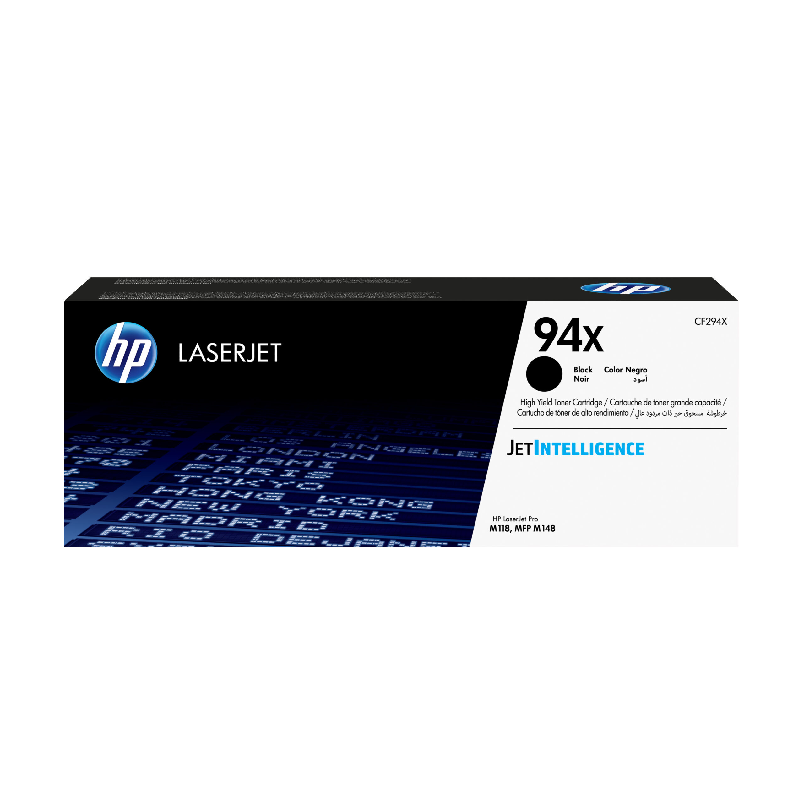 HP 94X originele high-capacity zwarte LaserJet tonercartridge - Afbeelding 2