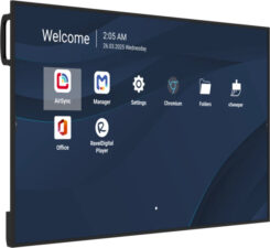 Viewsonic CDE5531-1C beeldkrant Digitale signage flatscreen 139,7 cm (55") LCD Wifi 500 cd/m² 4K Ultra HD Zwart Type processor Android 14 24/7 - Afbeelding 3