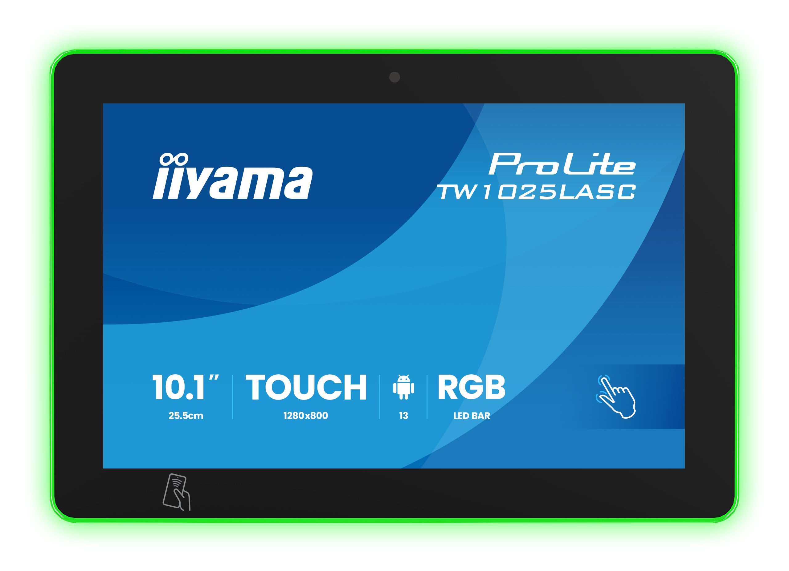 iiyama ProLite TW1025LASC-B3PNR computer monitor 25,6 cm (10.1") 1280 x 800 Pixels WXGA LED Touchscreen Multi-gebruiker Zwart - Afbeelding 3