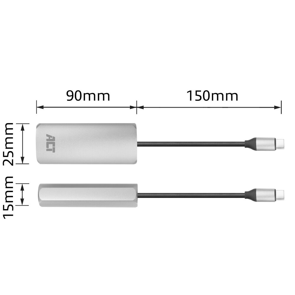 ACT USB-C Gigabit ethernet adapter - Afbeelding 5