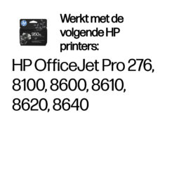 HP 950XL originele high-capacity zwarte inktcartridge - Afbeelding 3