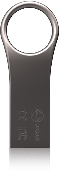 Silicon Power J80 Jewel USB Pendrive 64GB USB 3.0 Titanium - Afbeelding 2