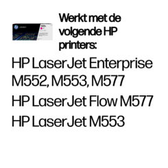 HP 508X originele high-capacity magenta LaserJet tonercartridge - Afbeelding 3