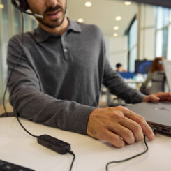 HP Poly Mission 615 Monaural USB Wired Headset - Afbeelding 5