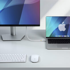 StarTech.com 50cm USB4 Kabel, 80Gbps, USB-IF Gecertificeerde USB-C Kabel, 240W PD, 8K 120Hz/4K 240Hz, DP2.1, DP80, Thunderbolt 4 Compatibel, USB Type-C Kabel, Wit - Afbeelding 6