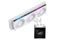 ASUS ROG STRIX SLC IV 360 ARGB LCD WHT Processor Alles-in-één vloeistofkoeler 12 cm Wit 1 stuk(s)