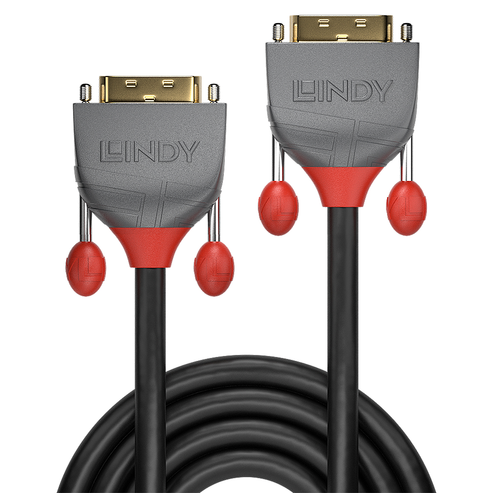 Lindy 36224 DVI kabel 5 m DVI-D Zwart - Afbeelding 3