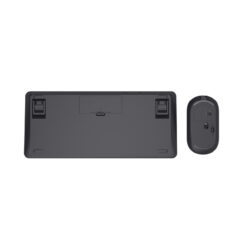 Trust Lyra Toetsenbord en Muis Set - Multi-device desktopset – Belgische AZERTY-indeling – USB en Bluetooth verbinding – Zwart - Afbeelding 6
