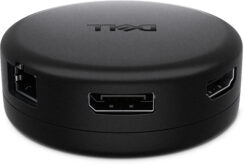 DELL DA326 Bedraad USB 3.2 Gen 1 (3.1 Gen 1) Type-C Zwart - Afbeelding 3