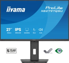 iiyama ProLite XB2797QSU-B1 computer monitor 68,6 cm (27") 2560 x 1440 Pixels Quad HD LED Zwart - Afbeelding 3
