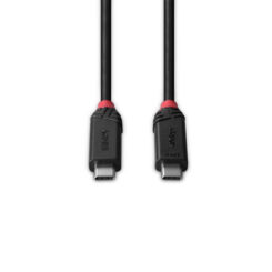 Lindy 37002 USB-kabel USB4 Gen 3x2 2 m USB C 40 Gbit/s 240 W Zwart - Afbeelding 5