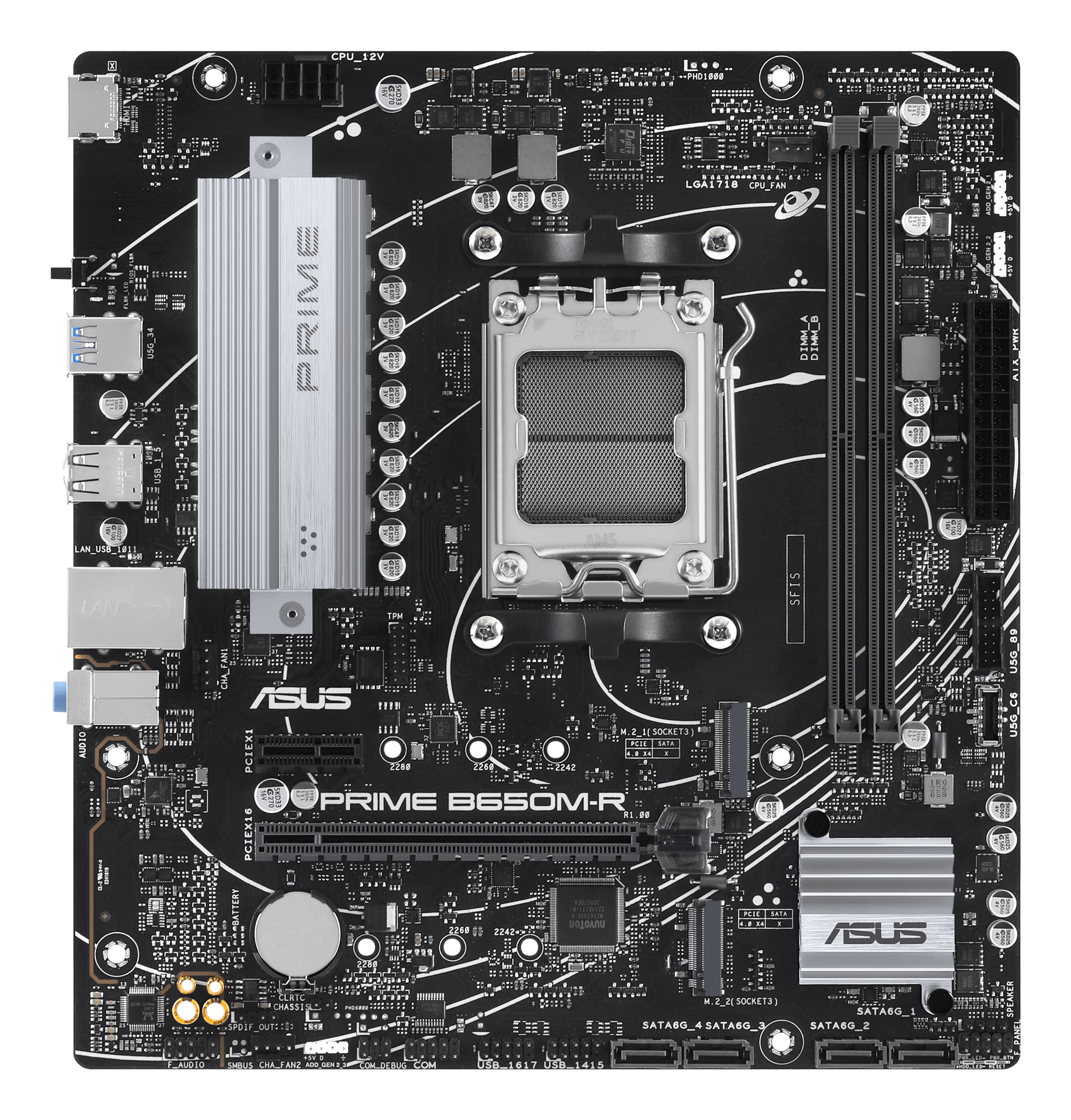 ASUS PRIME B650M-R AMD B650 Socket AM5 micro ATX - Afbeelding 3