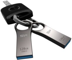 Silicon Power J80 Jewel USB Pendrive 128GB USB 3.2 Titanium - Afbeelding 3