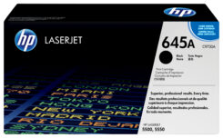 HP 645A originele zwarte LaserJet tonercartridge
