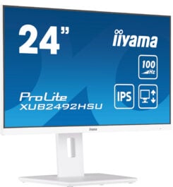 iiyama XUB2492HSU-W6 computer monitor 60,5 cm (23.8") 1920 x 1080 Pixels Full HD LED Wit