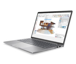 HP ZBook 8 G2a Wolf Pro Security Edition Copilot+ PC AMD Ryzen AI 7 PRO 450 Mobiel werkstation 35,6 cm (14") Touchscreen WUXGA 48 GB DDR5-SDRAM 1 TB SSD Wi-Fi 7 (802.11be) Windows 11 Pro AI Workstation, AI PC Zilver QWERTY - Afbeelding 4
